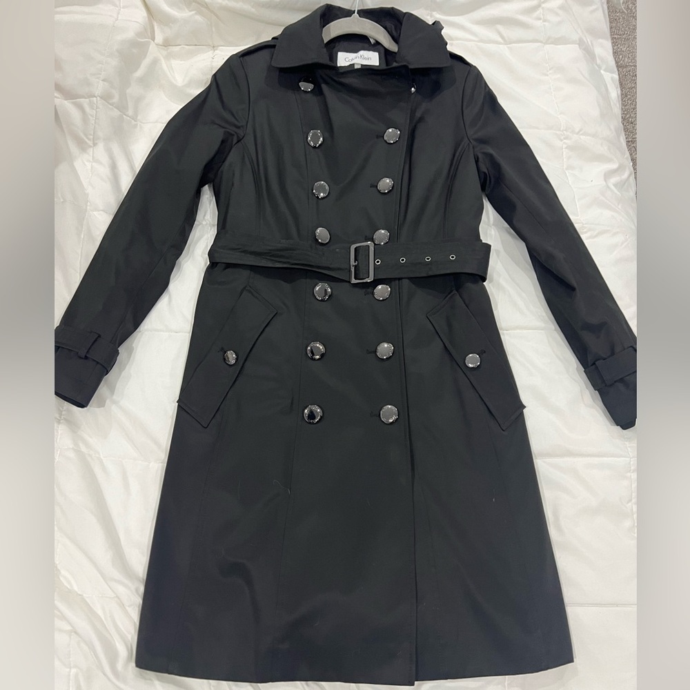 Calvin Klein Raincoat, black, PS